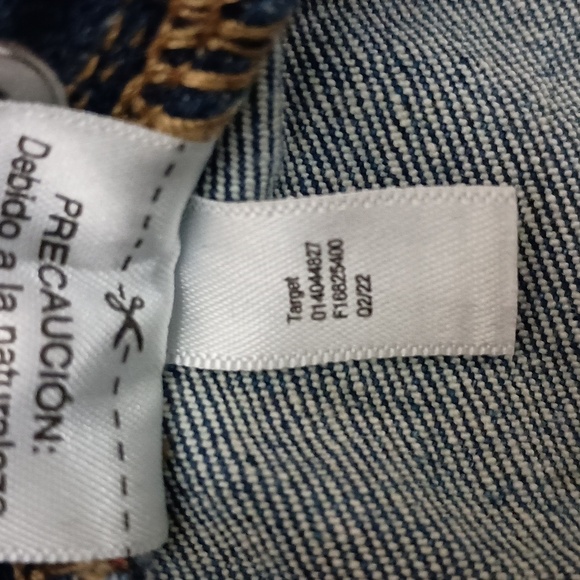 Universal Thread High-Rise Raw Hem Denim Overalls - Picture 8 of 9